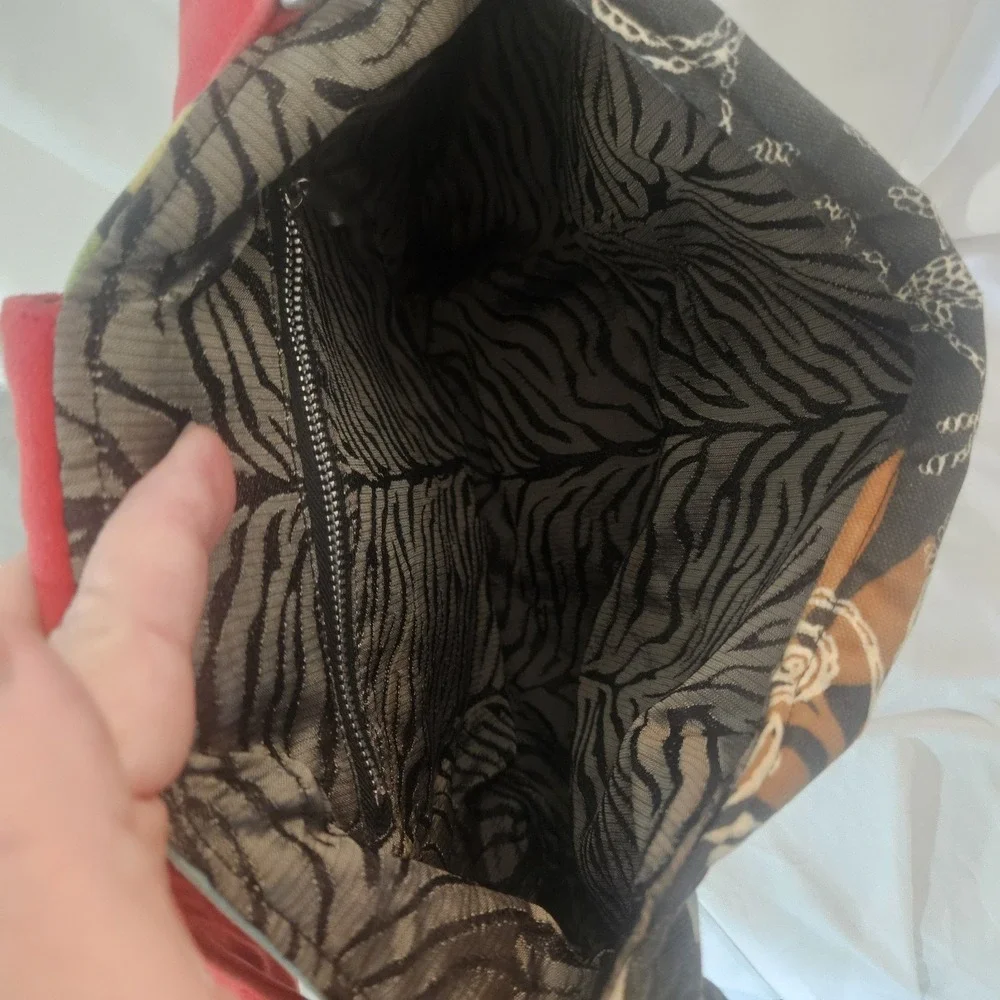 Lisa Lill for 1154 Lill Studio Custom Floral Hobo Shoulder Bag